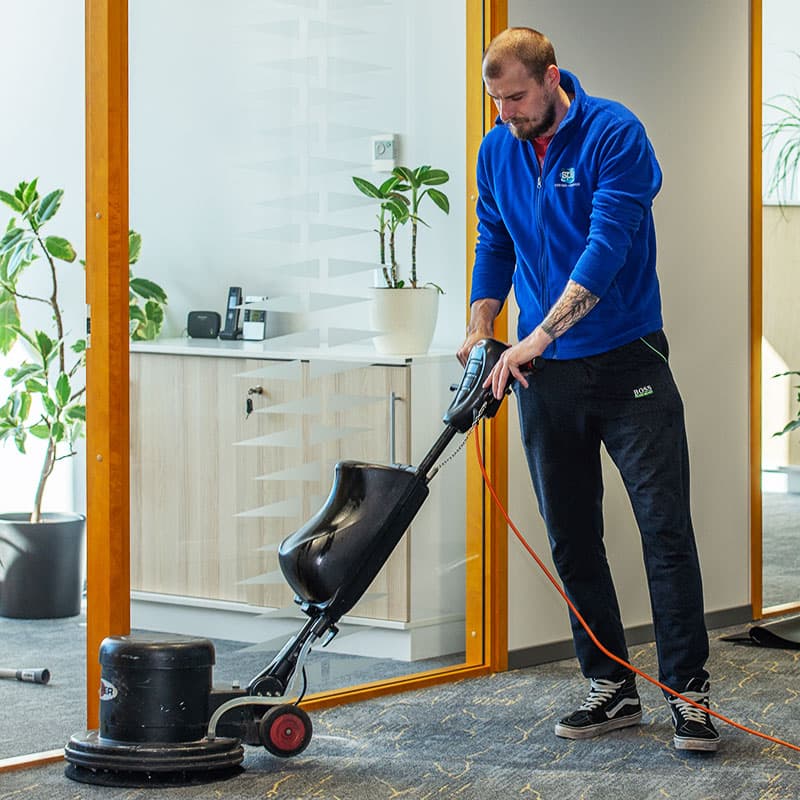 Office cleaning by SPS Grupp
